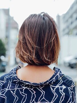 プロデュース 相模原店(Produce) 簡単スタイリング♪グラデーションカラー☆ボブ