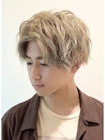 ナンプウ(Nanpu)&nbsp;センターパート×ハイトーン◎20代30代