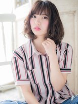 クオーレ ヘア アンジュ 水戸店(CUORE HAIR ange)&nbsp;*ange水戸*…ラベンダーピンクの重めリッチなウェーブパーマa