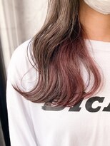 ジーナ 池袋(Zina)&nbsp;【Zina　池袋】セシルカットフリンジウェーブ×フォギーベージュ