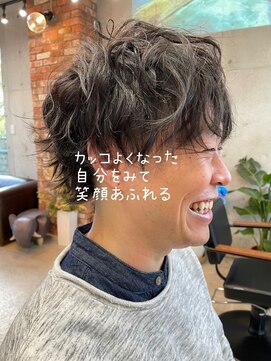 ザシー オモテサンドウ(The C) ツーブロMIXパーマ/The C