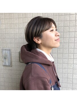 イツモノトコロ(kami to zakka) 【イツモノトコロ】ハンサムショート