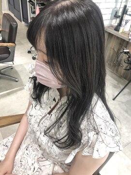 フェリア 渋谷(Feria) 【filo by feria】ブルーアッシュ 福田沙也加