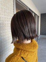 ヘアサロン アプリ(hair salon APPLI) 切りっぱなし　ミニボブ