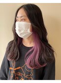 インナーカラー☆パープル