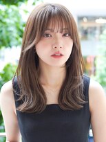 アンアミ シブヤ(Un ami shibuya) 【Unami】TOMI 小顔可愛いレイヤーカット 20代30代