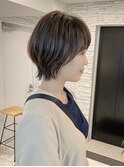 ショートボブ/大人巻き/ぷつっとボブ/ナチュラルモード/高松