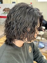 スウェル 千葉店(Swell)&nbsp;波巻きミディアム[千葉/メンズ/メンズカット/メンズパーマ]