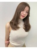 韓国ヘア×レイヤーカット×顔まわりカット