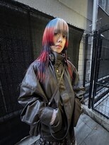 スリット(slit)&nbsp;ウルフカット/ハッシュカット/ケアブリーチ/ダブルカラー