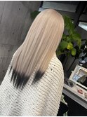 【ホワイトカラー×エンドカラー】