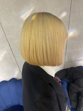 ニーナ ビューティーサロン(NINA Beauty Salon) 黒髪卒業♪#イメチェン#ブロンド#ホワイトベージュ