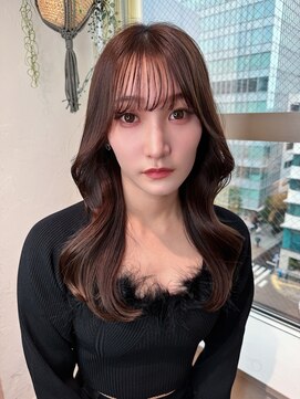 フォルテ ギンザ(FORTE GINZA) エアリーロングピンクブラウン美髪