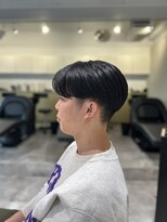 ソイクフ 四条大宮店(SOY-KUFU)&nbsp;【soy-kufu】MEN'S HAIRアッシュブラックカルマパーマ