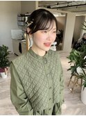 お呼ばれタイトアレンジ