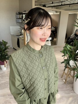 プリュム(Plume.) お呼ばれタイトアレンジ