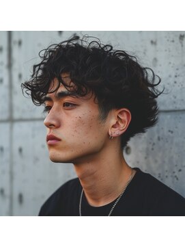 ヘアメイク リーフ 茂原店(HAIRMAKE Leaf) ツーブロック/束感/モテる黒髪/シークレットパーマ流行