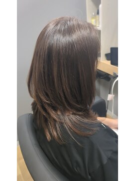 スリーク バイ ロイ 円町本店(sleek by roy) ツヤツヤレイヤー髪質改善トリートメントカラー