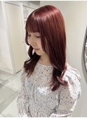 ブリーチなしダブルカラー Cassis pink