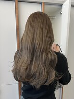 ローレン アオ 栄矢場町店(LOREN AO) 【LOREN　AO】オリーブベージュ/ベージュカラー/レイヤーカット