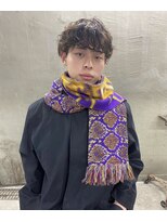 表参道roijir メンズマッシュ×ナチュラルパーマ