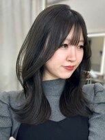 シーテメゾン(Ciete Maison)&nbsp;【yuuka】ミディアムレイヤー　ナチュラルヘルシー 名古屋美容室