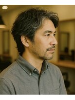 クート オム 南浦和(ku-to homme)&nbsp;南浦和/メンズカット/メンズパーマ/白髪ぼかし