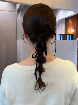 ロンド ボーイ 表参道(Lond BOY) ミニウルフレイヤーカット顔周りカット前髪カット韓国ロング