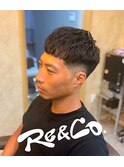 クロップ/short perm