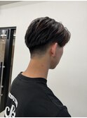 メンズ刈り上げスタイル/フェザーパーマ/横浜
