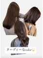 フランジェッタヘアー(Frangetta hair)&nbsp;血色が綺麗に見えるヌーディなカラーは魅力UP間違いなし！
