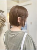 ボブ_ナチュラル_重め