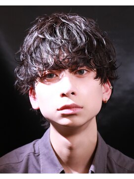 アイトーキョー 池袋(AI TOKYO) ラウンドマッシュ×シャドウパーマ/池袋/池袋駅