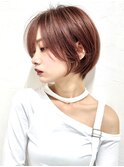 熊本ショート/前髪長めショート/熊本美容室/髪質改善/20代30代