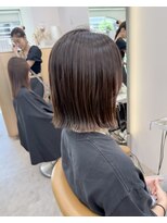 ロンドリゼル 札幌(Lond RiseL) オリーブグレー/前髪/ボブ/マロンベージュ/レイヤーカット/小顔