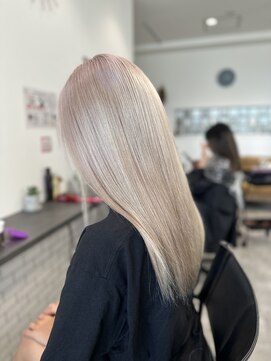 カラ 京都河原町(Kala) ハイライトバレイヤージュダブルカラーケアブリーチ20代30代40代