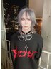 【メンズ限定】カット+ケアブリーチ(リタッチ)+カラー