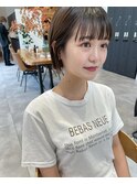 【２０代３０代４０代】大人女性ミニボブ/前髪あり/阪急豊中