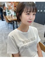 ビュートヨナカ(VIEW TOYONAKA)&nbsp;【２０代３０代４０代】大人女性ミニボブ/前髪あり/阪急豊中