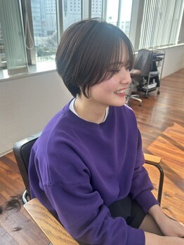 cuchou【クシュ】【7月下旬 NEW OPEN（予定）】の写真/高いカット技術で小顔似合わせ☆あなた史上いちばん似合うスタイルへ。《岡山市/岡山駅/韓国/前髪》