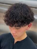フィフス 天神大名(fifth)&nbsp;天神大名メンズパーマ波巻きパーマプードルパーママッシュウルフ