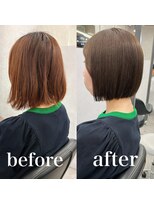 ヘアサロン ドットプラス 町田店(dot. plus)&nbsp;【市井友佳子】朝5分ボブ/時短ボブ/ワンホンレイヤー/町田