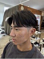 メンズカノエ 岡山店(Men's CANOE)&nbsp;刈り上げ毛流れショート