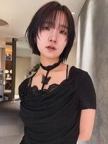 ヤヨイブレインズフェアリー(YAYOI BRAINS fairy) シースルーバングのレイヤーボブ◎