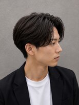 ラベルム バイ エーケー メンズ(La Belleme by AK for Men)&nbsp;韓国風カルマヘア×センターパート