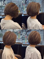 ソウバイジョージ(Sow by George)&nbsp;丸みシルエットで垢抜ける大人ショートボブ！！