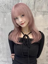 ワンズミラー 原宿(ONE's MIRROR)&nbsp;ハッシュカットグレージュデザインカラーツートンカラー原宿駅