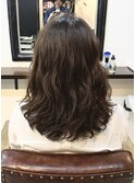 お客様スタイル　スタイリングが簡単パーマ