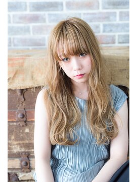 ミエル ヘア 新宿(miel hair) ～ハイトーンミルクベージュ～