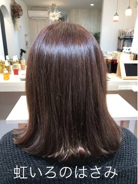 ヘア デザイン 虹いろのはさみ ナチュラルピンク